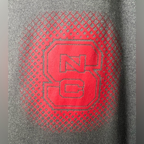 Adidas NC State Wolfpack Gray Pullover Hoodie - Picture 5 of 11